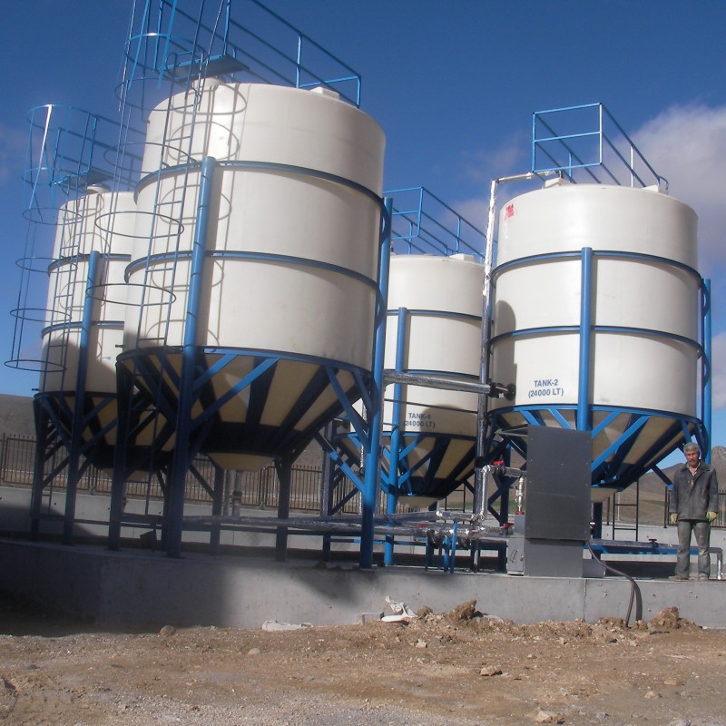 Polyethylene Metal Silo Tank - ChemOrder