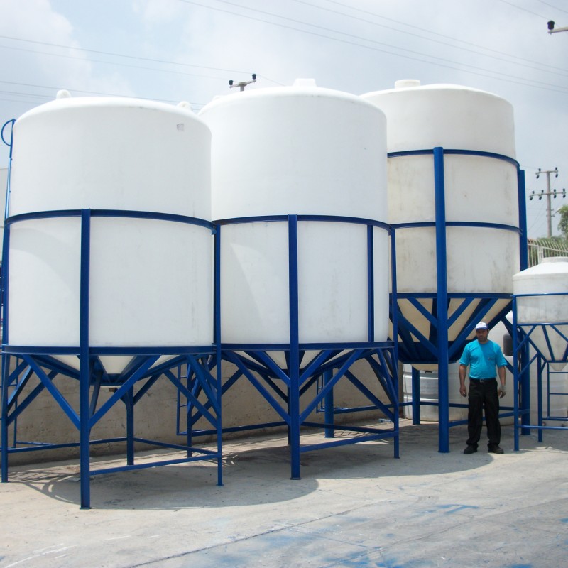 Polietilen Metalli Silo Tank