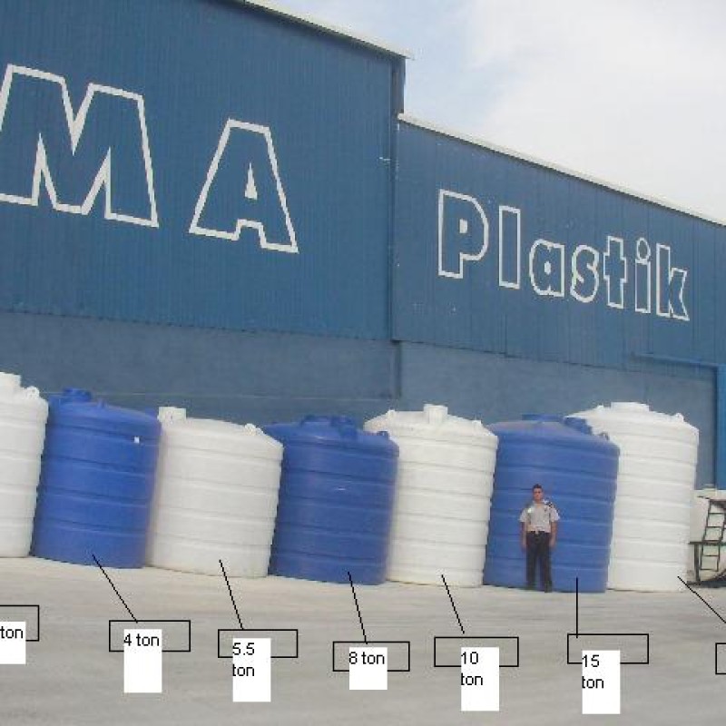 Vertical Polyethylene Liquid-Chemical Stock Tanks