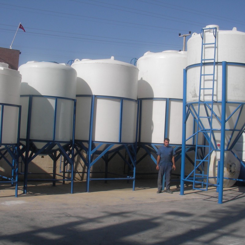 Polyethylene Metal Silo Tank