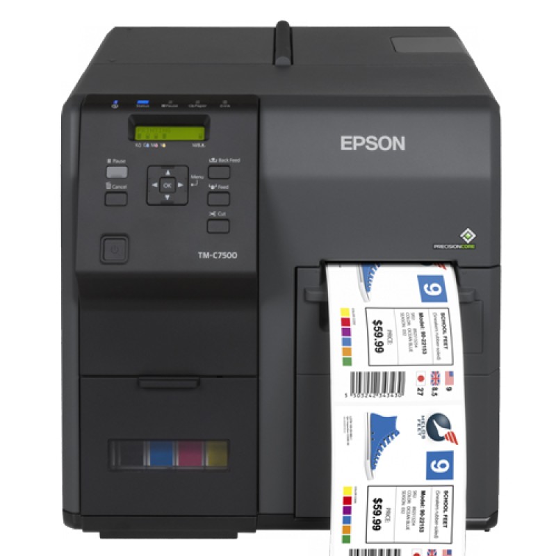 Color Inkjet Label Printer