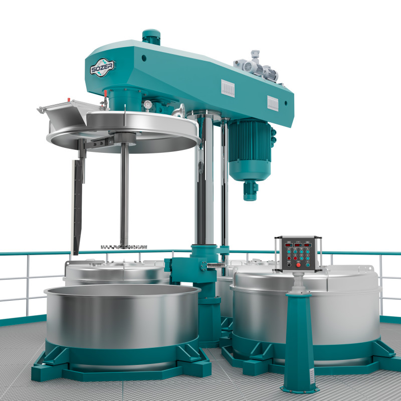 SM Series Platform Type Mixers