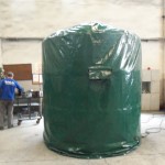 Polyethylene Tank With Heater and Insulation