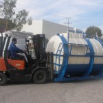 Polyethylene Vehicle Mounted Chemical Transport Tank