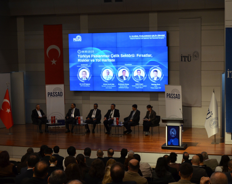 II. Ulusal Paslanmaz Çelik Zirvesi İstanbul’da Gerçekleştirildi